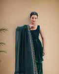 Sabz Makhmal Anarkali